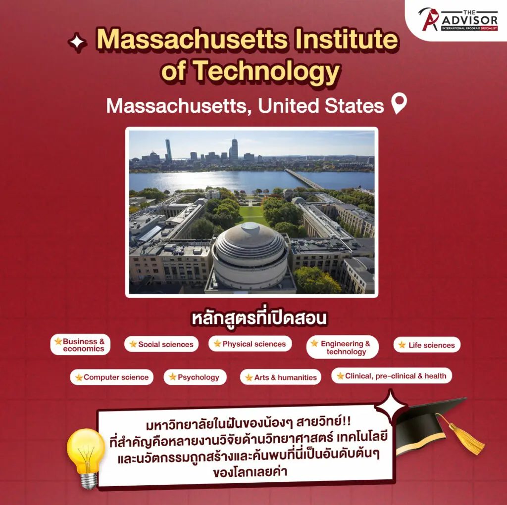 Campus view of the Massachusetts Institute of Technology (MIT), one of the best universities in the world.