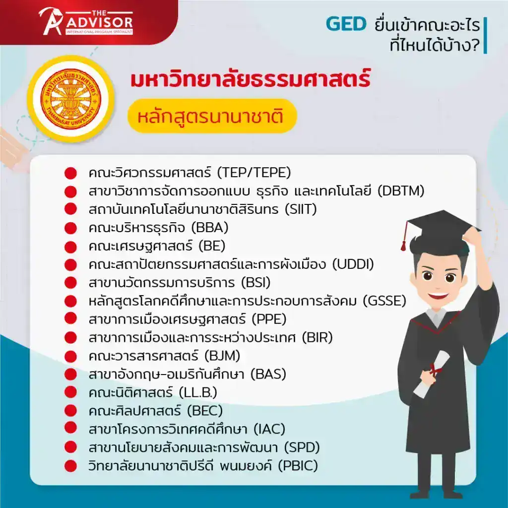 มหาวิทยาลัยธรรมศาสตร์ (หลักสูตรนานาชาติ)